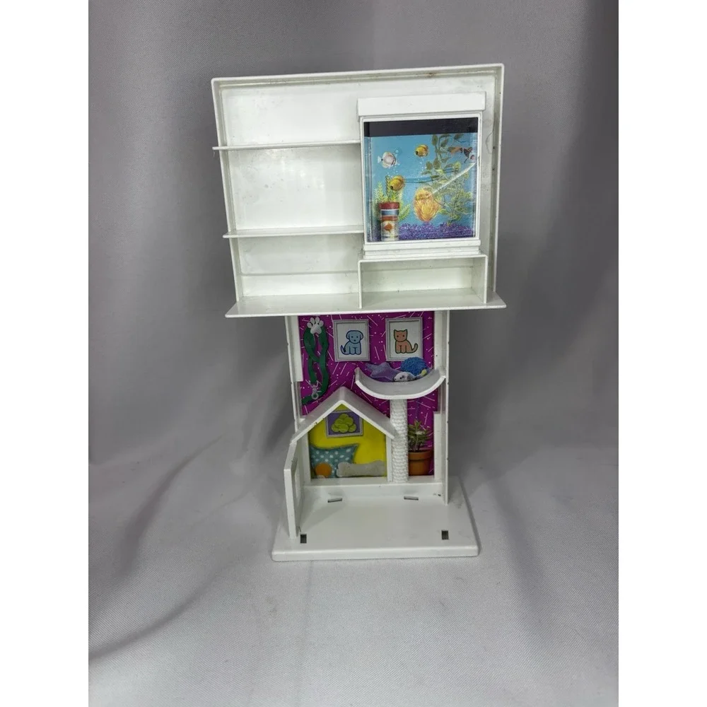 Barbie Play 'n Wash Pets Playset, Orchard Farm, Treehouse, Pet Center + Pets